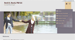 Desktop Screenshot of davidraushphd.com